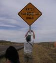 Brian Adding Rice onto Road