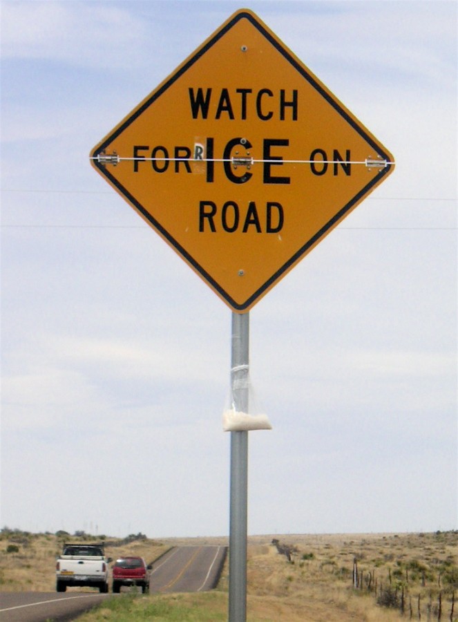 Watch for Rice on Road!