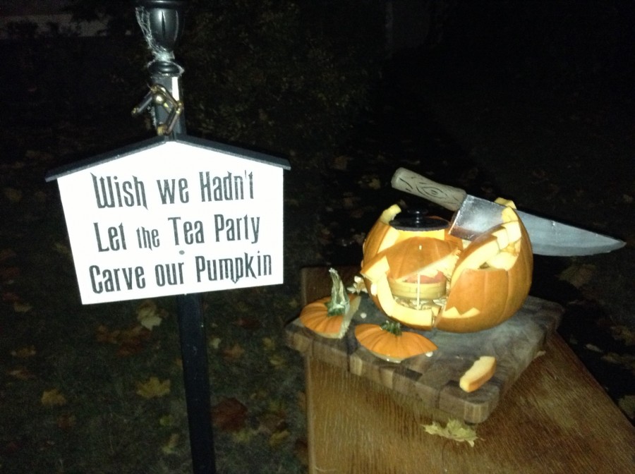 Tea Party Pumpkin