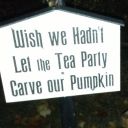 Tea Party Pumpkin